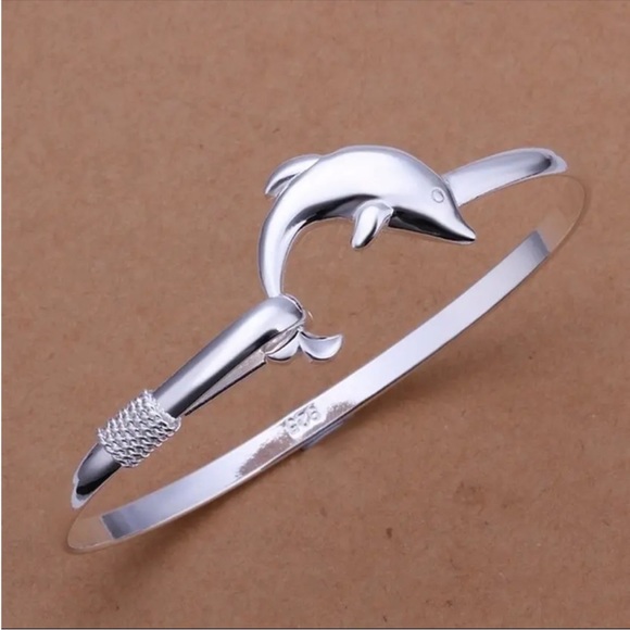 Jewelry - Sterling Silver Dolphin Bracelet